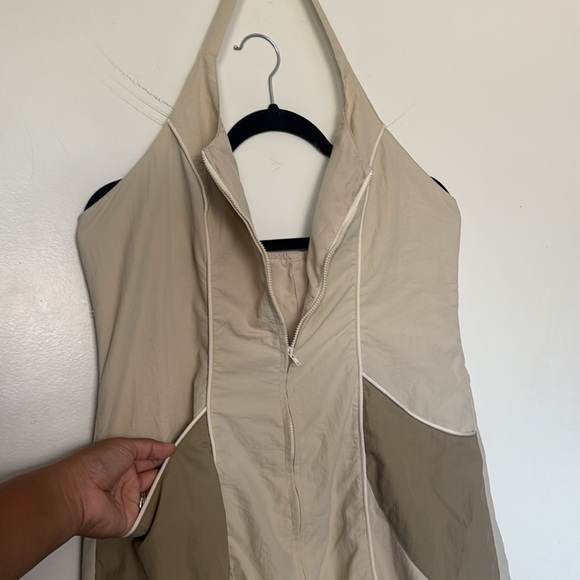 Cider Cream Halter Dress - Picture 3 of 7